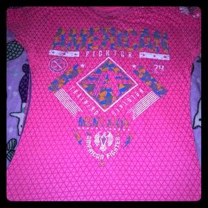 American Fighter Woman Shirt